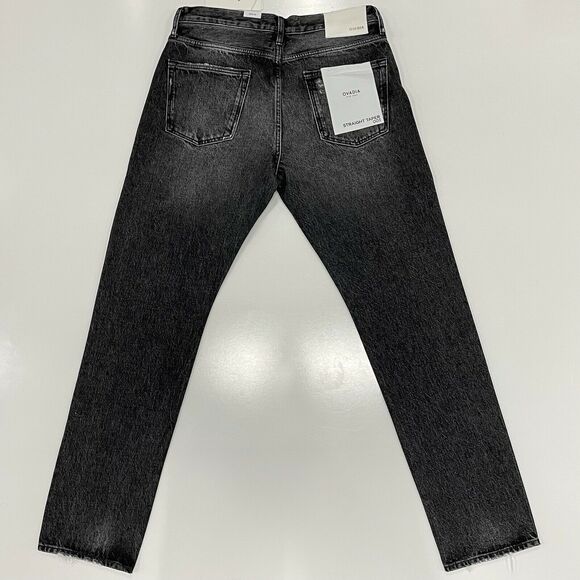 Ovadia & Sons New York Men's Straight Taper Jeans 003 Black Denim Size 32 NWT - Picture 6 of 12